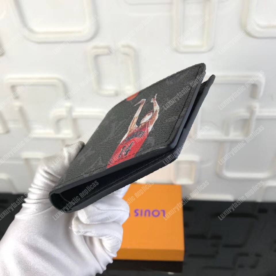 LV Multiple Wallet Monogram Eclipse Special Edition SlamDunk