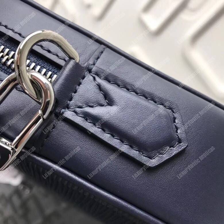 LV Kasai Clutch Taiga Leather