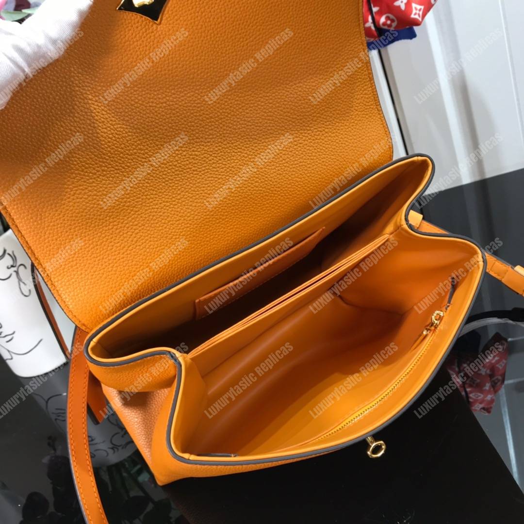 LV Rose Des Vents PM Amaretto Gold Padlock Handbag