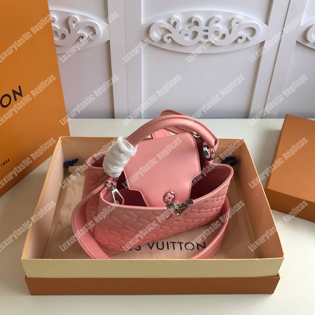 LV Capucines BB Rose Sweet