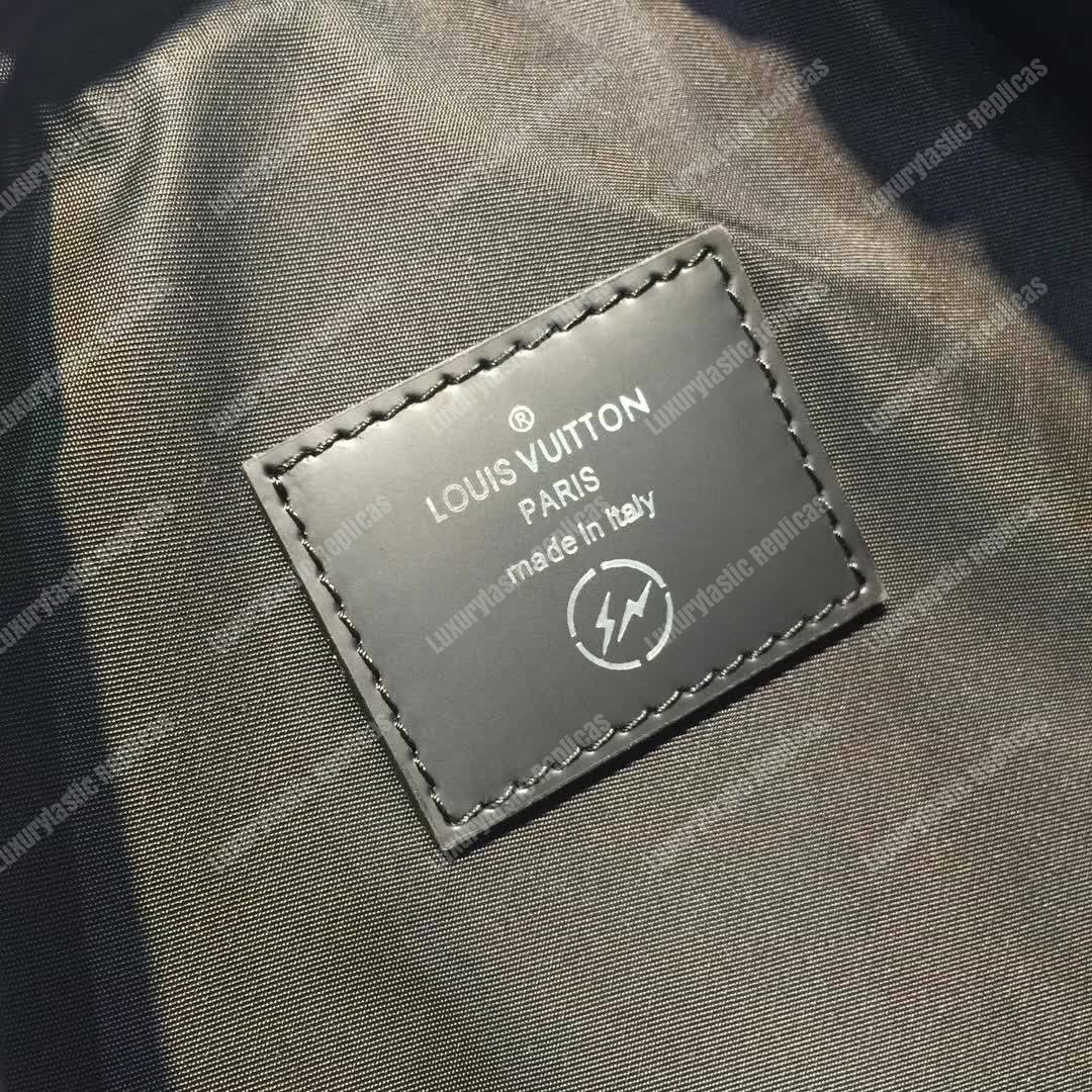 LV Cabas Light Tote Shoulder Bag Monogram Eclipse Canvas