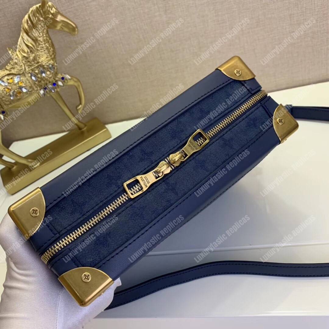 LV Soft Trunk Monogram Denim