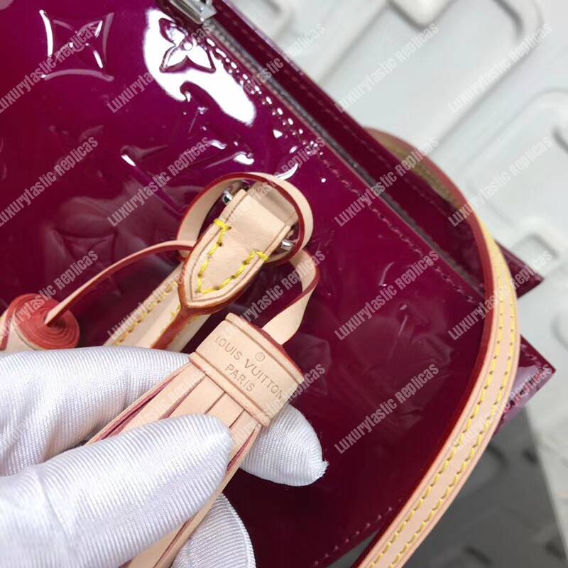 LV Monogram Vernis Neo Triangle Bag Amethyste