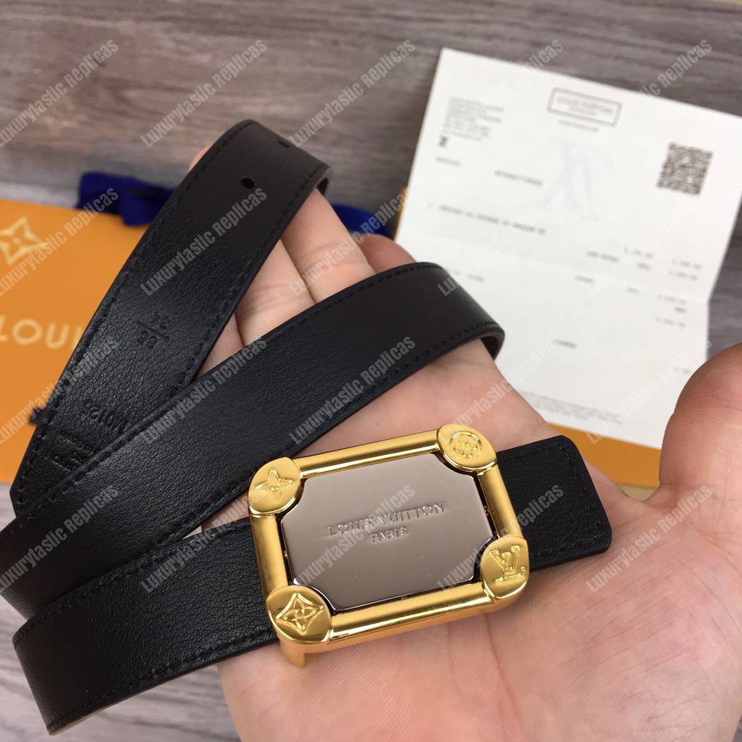 LV Malletier 25mm Reversible Belt