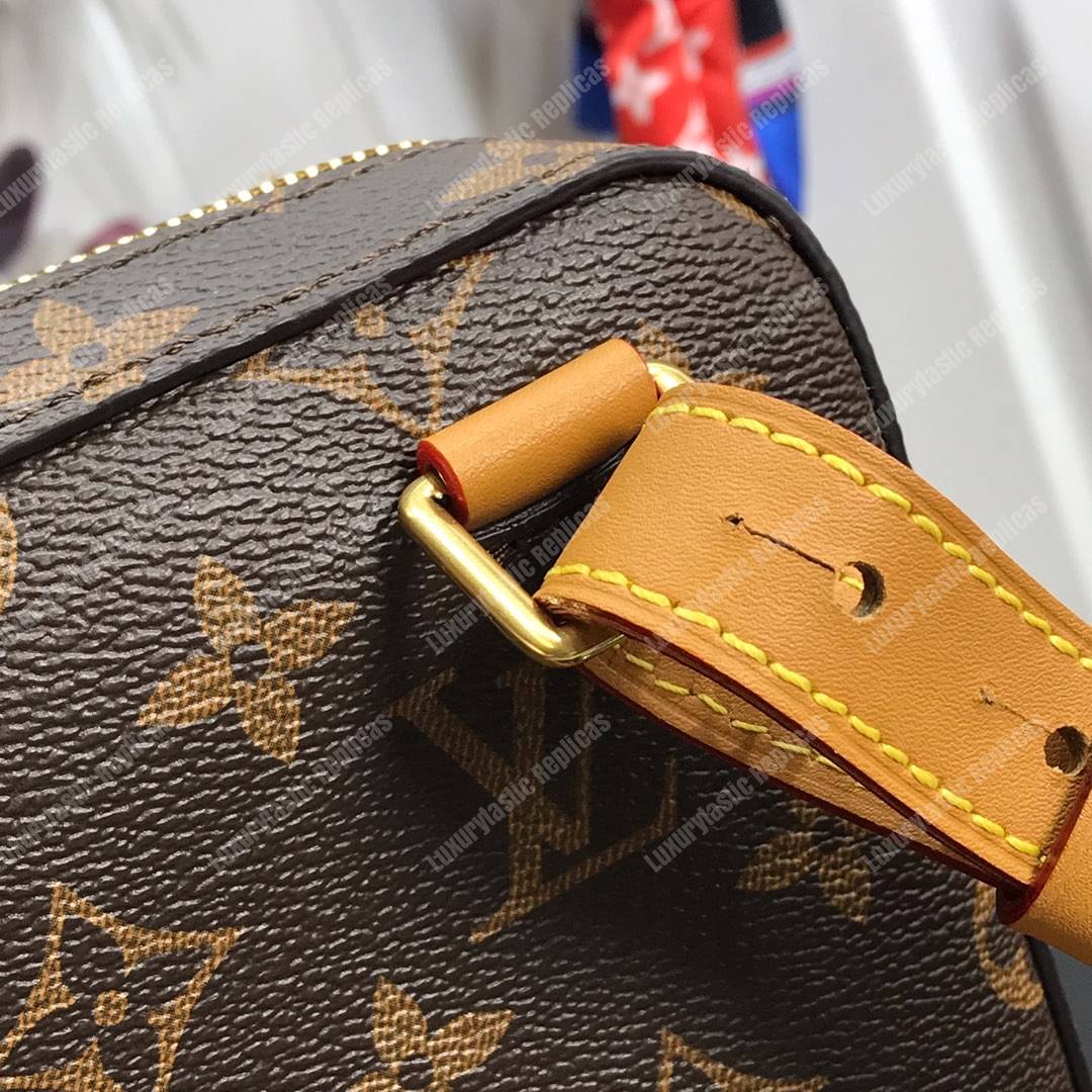 LV Soft Trunk Messenger MM Monogram Canvas