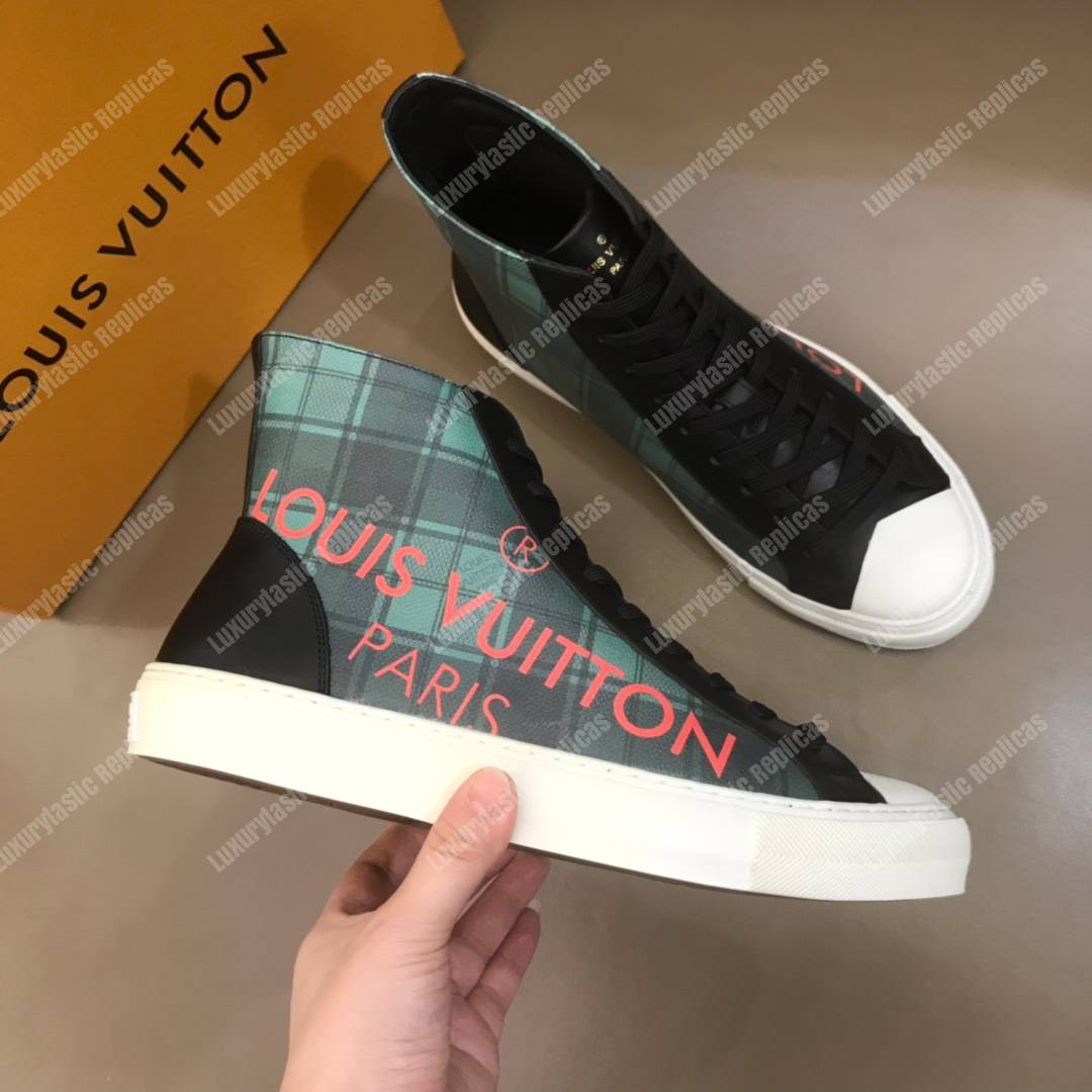 LV Tattoo Sneaker Boot Vert