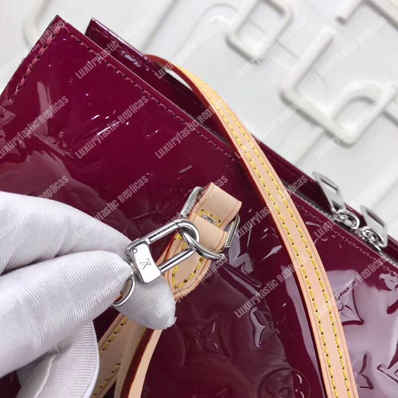 LV Monogram Vernis Neo Triangle Bag Amethyste