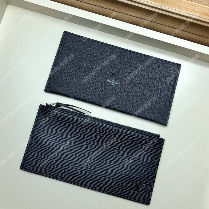 LV Special Edition Pochette Félicie Epi Leather Black