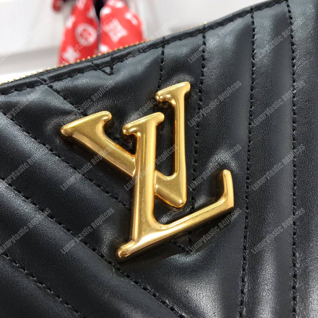 LV New Wave Zip Pochette Ecarlate red