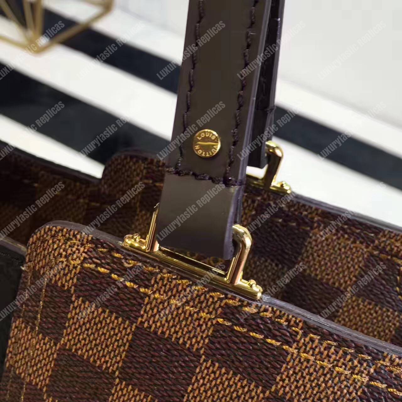 LV Jersey Damier Ebene Noir