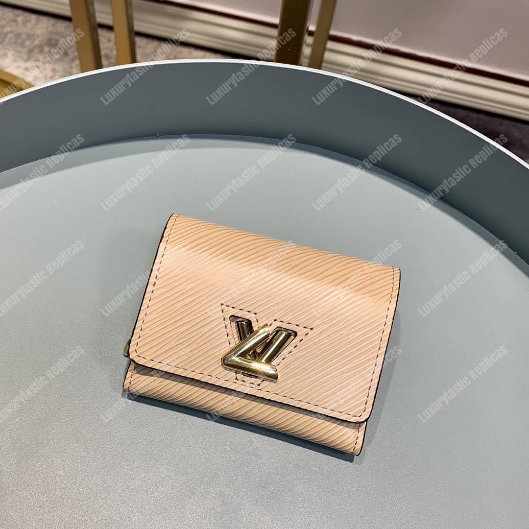 LV Twist XS Wallet Galet Beige