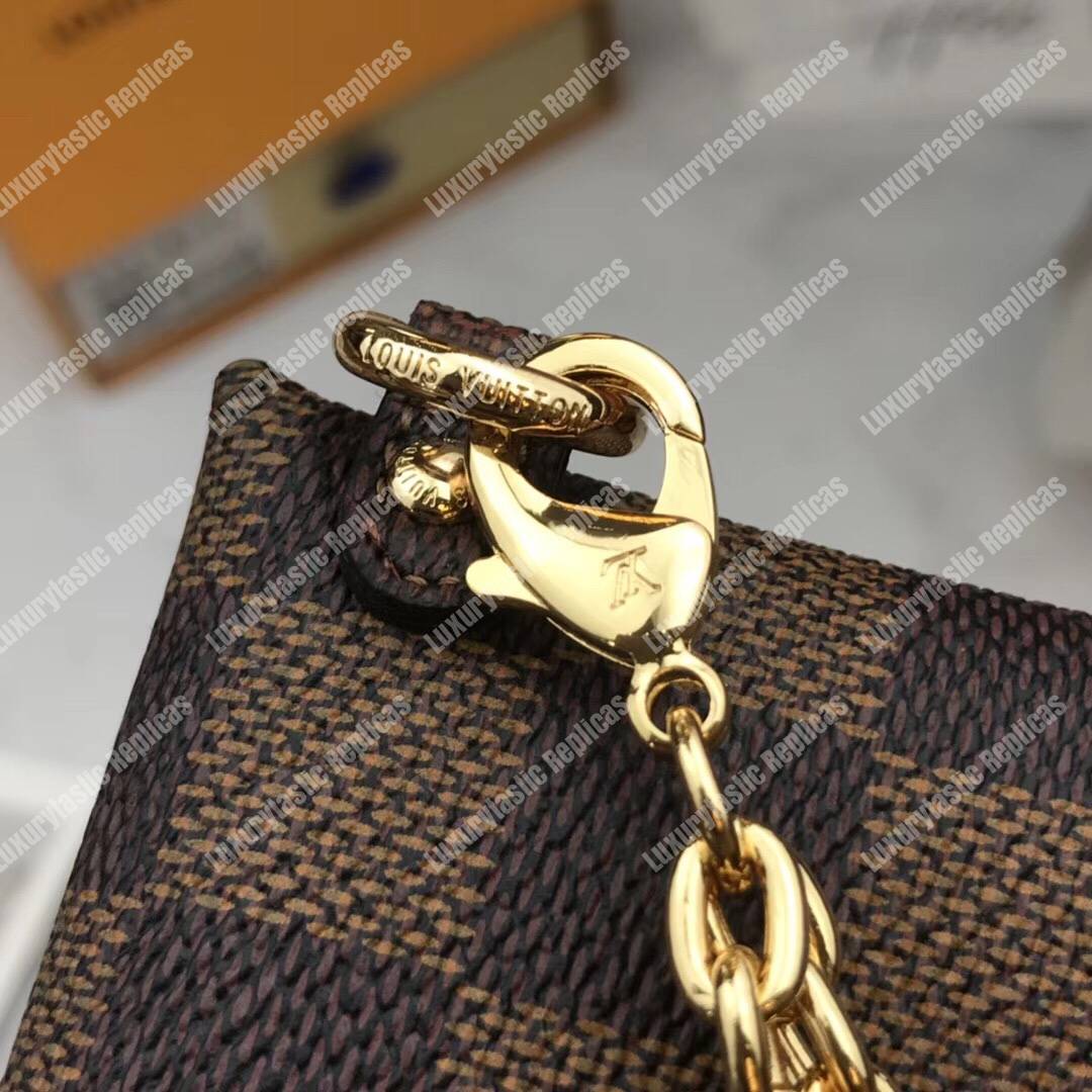 LV Kirigami Necklace Damier Ebene