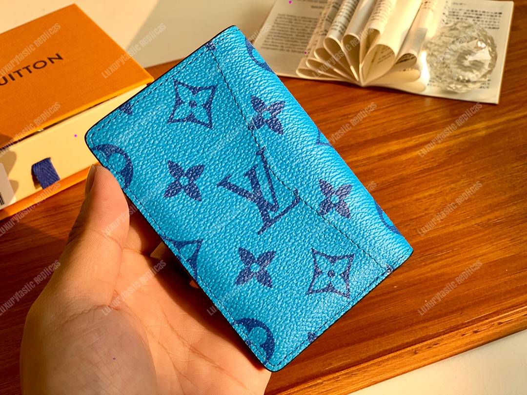 LV Pocket Organizer Blue