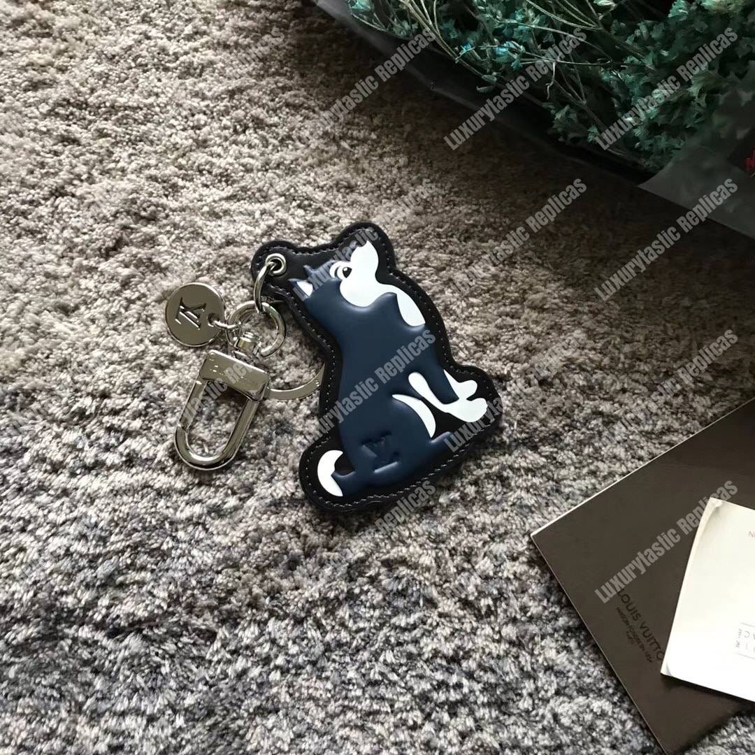 LV Dog Bag Charm And Key Holder