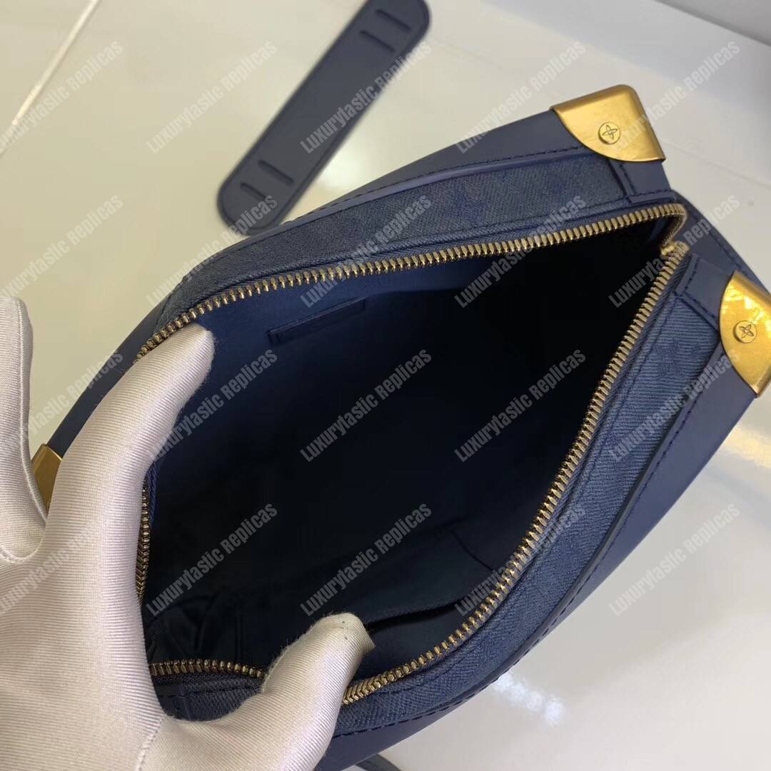LV Soft Trunk Monogram Denim