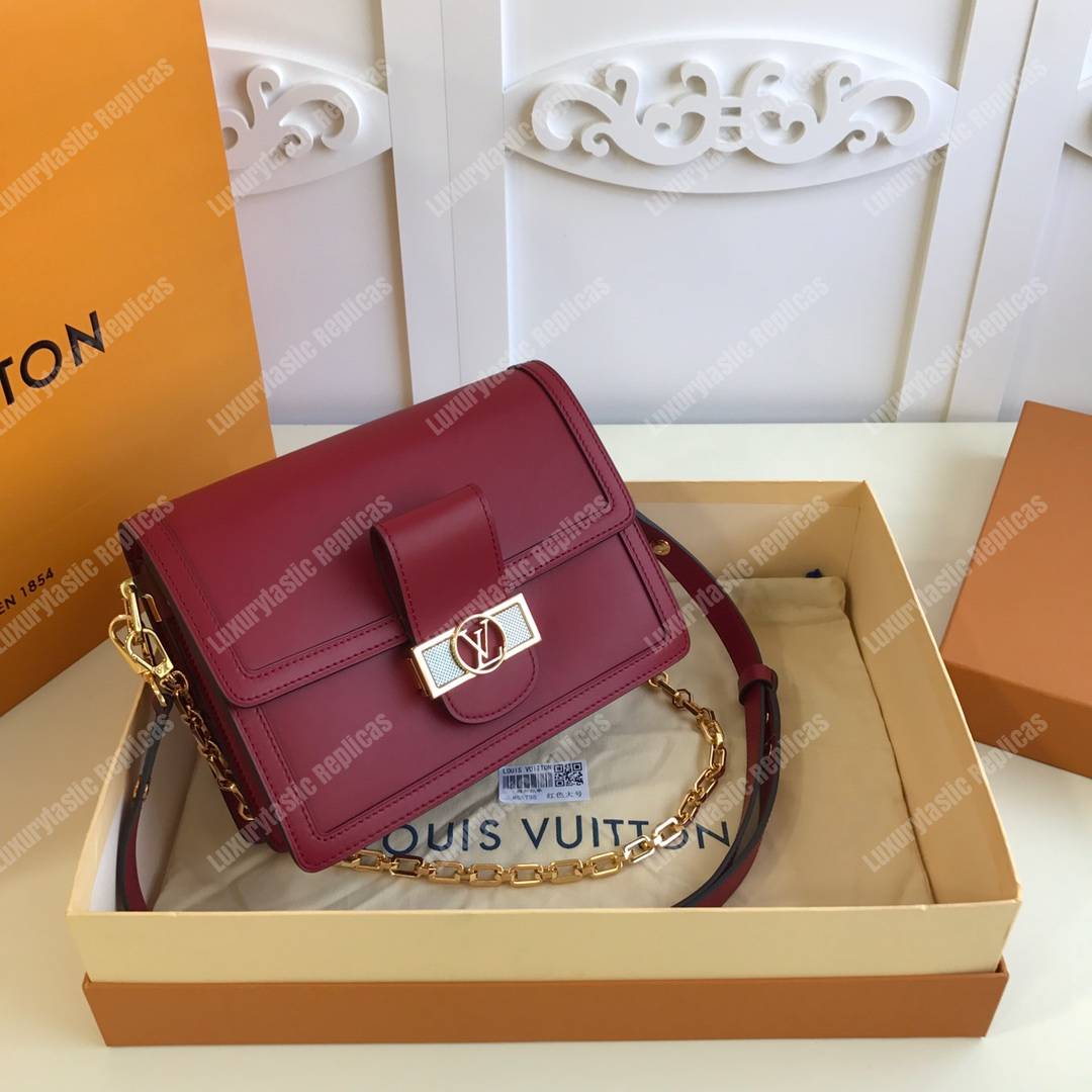 LV Dauphine MM Cherry Berry