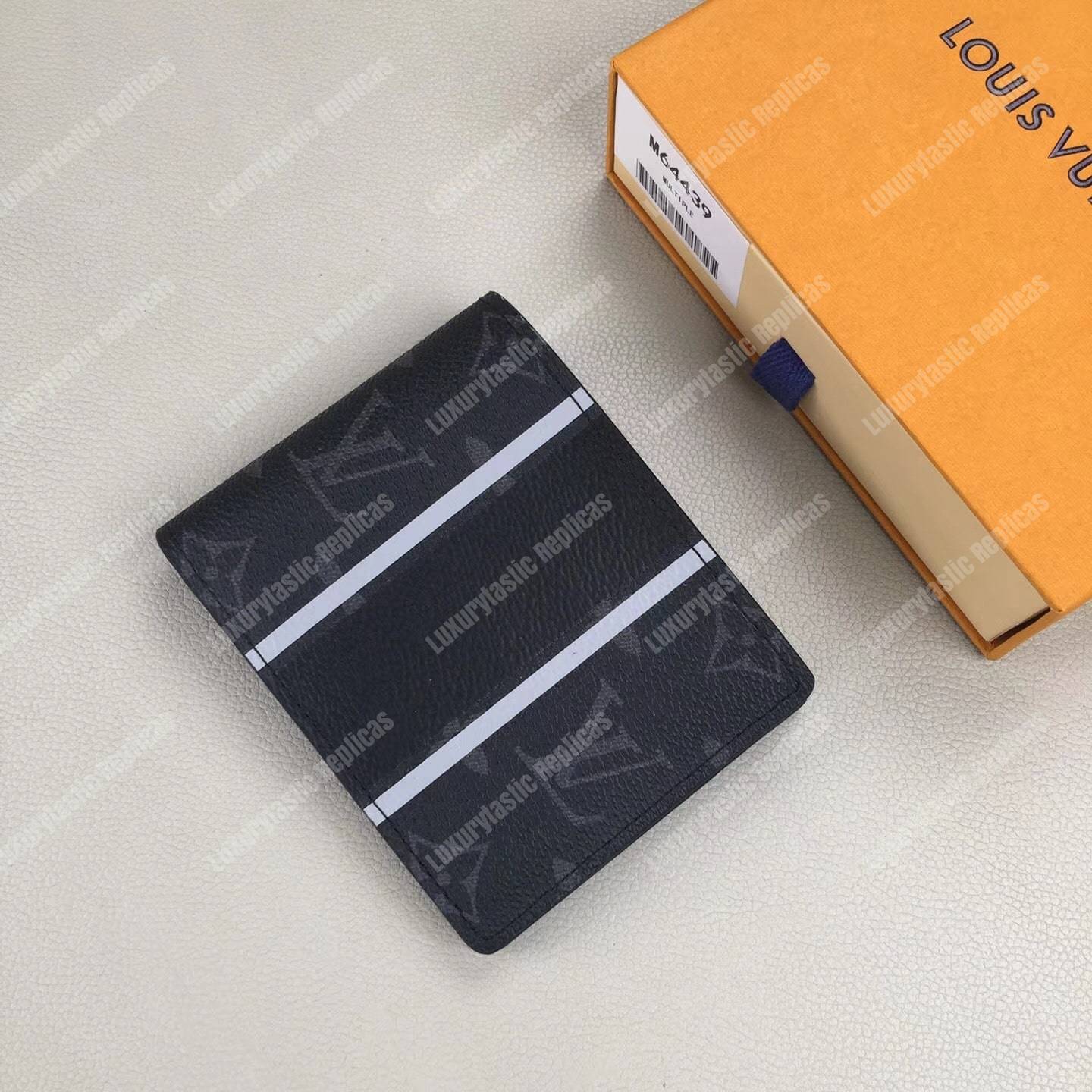 LV Multiple Wallet Monogram Eclipse Canvas HJ