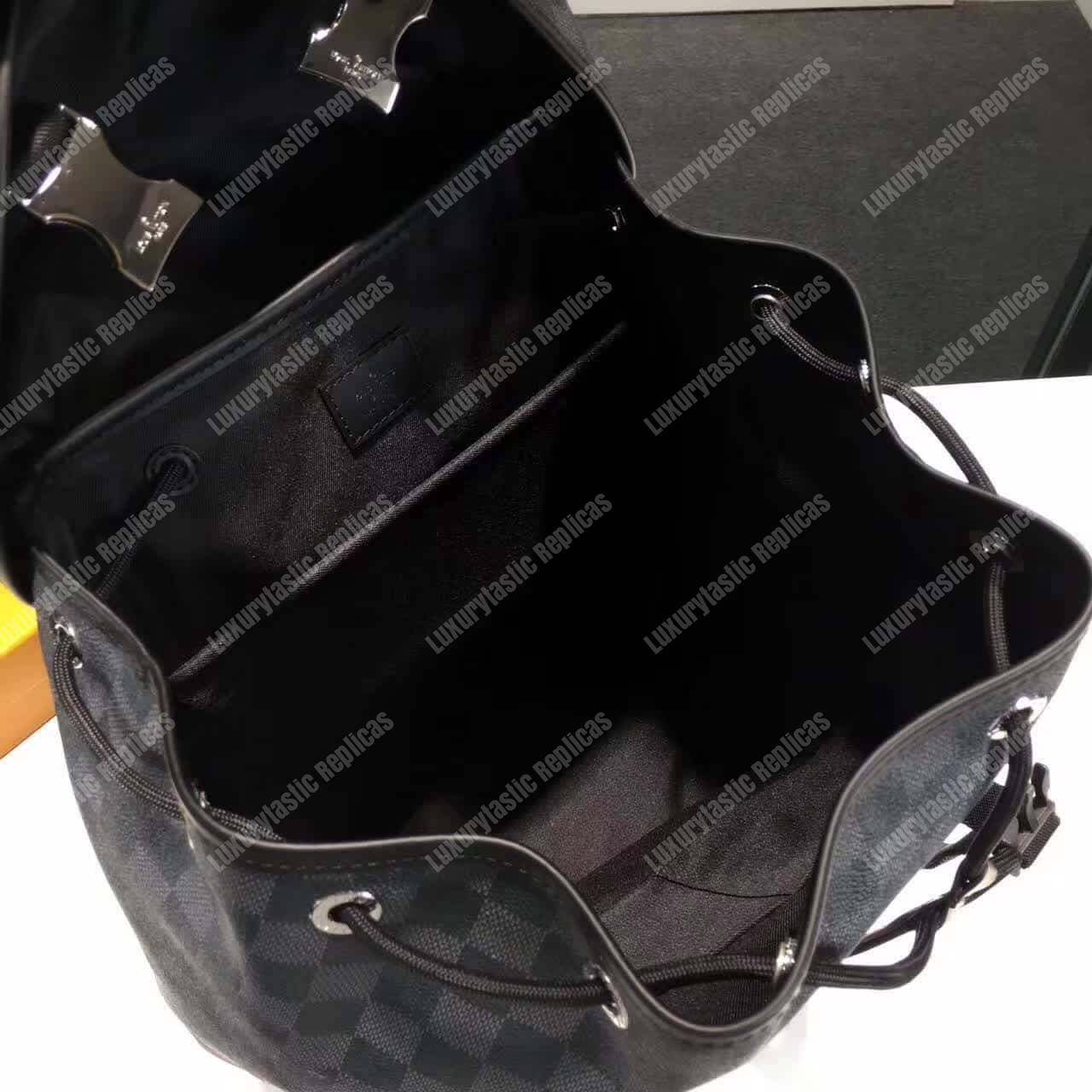 LV Zack Backpack Damier Graphite Canvas