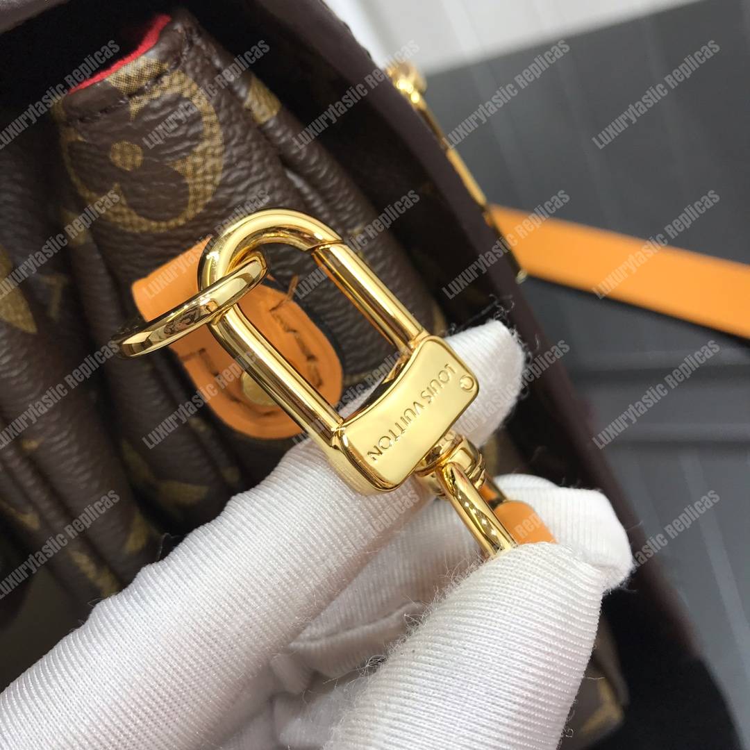 LV Pochette Métis Monogram Canvas Coquelicot Red