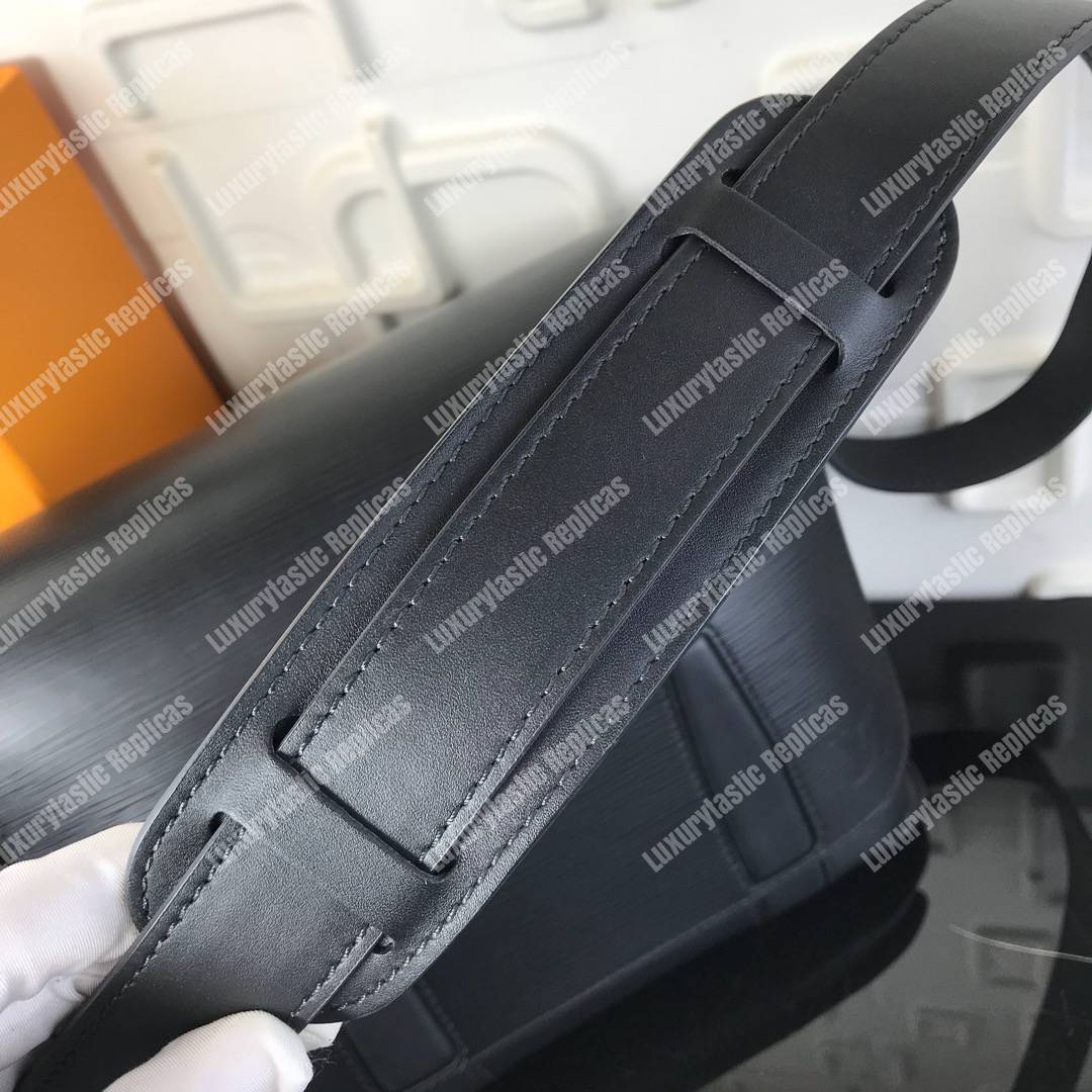 LV Harrington Messenger Bag PM Epi Leather Noir