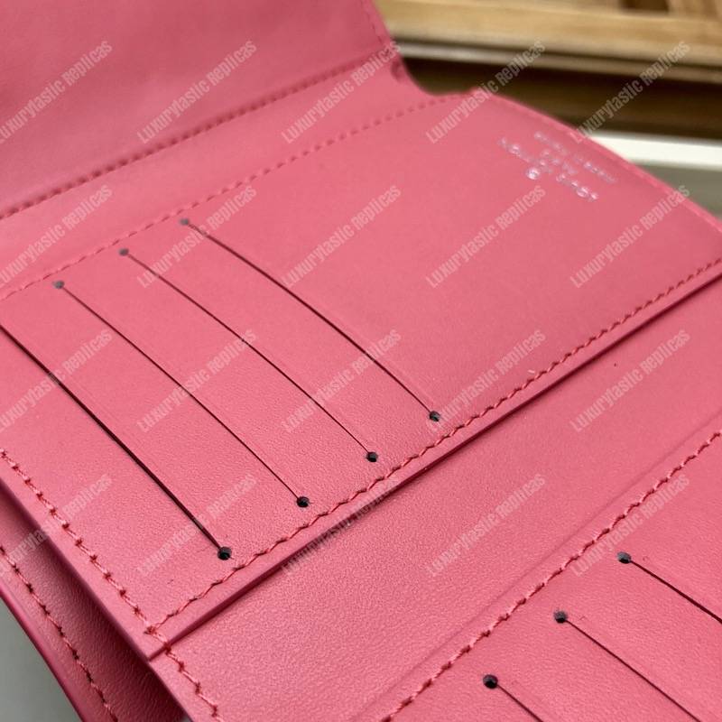 LV Capucines Compact Wallet Taurillon Noir Leather Monogram Flowers
