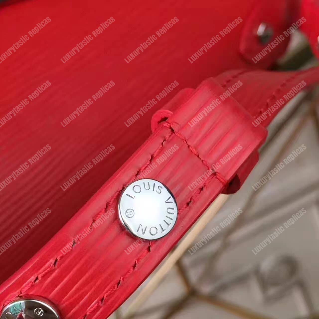 LV Saint Michel Monogram Coquelicot