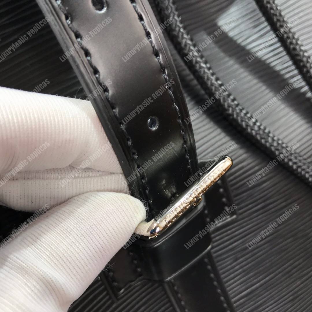 LV Christopher Backpack PM Epi Leather Acid Green Noir