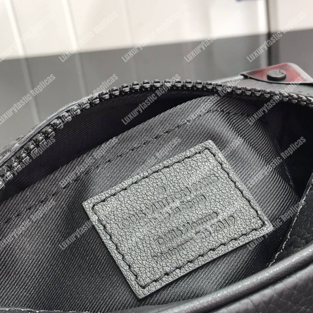 LV Mini Soft Trunk Taurillon Leather Black