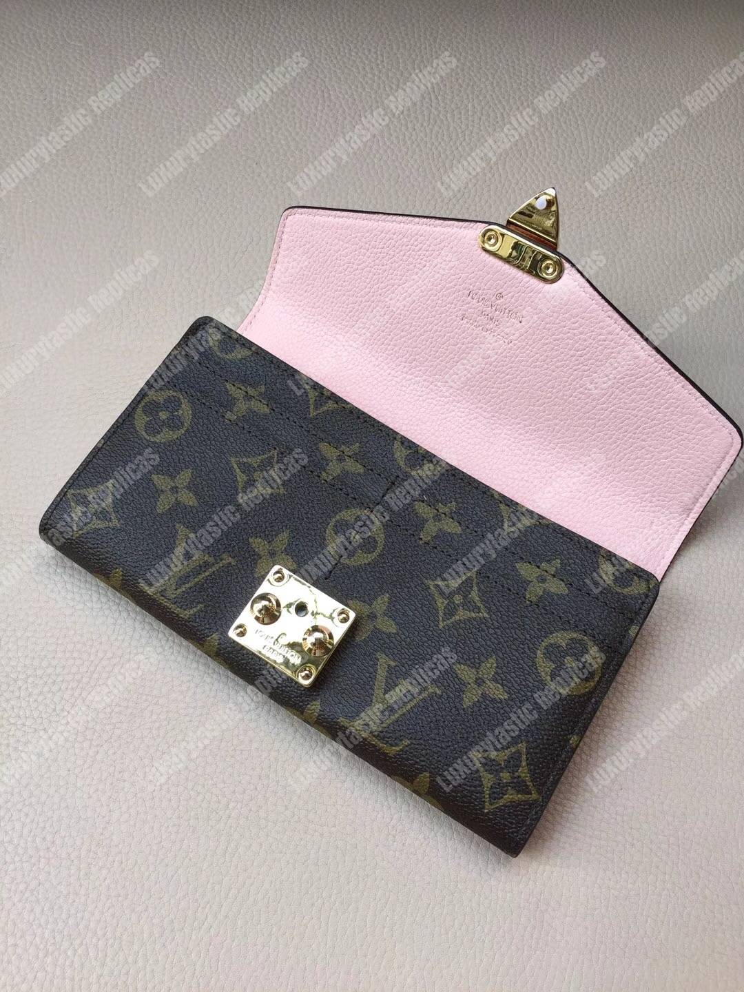 LV Pallet Wallet Monogram Taurillon Leather