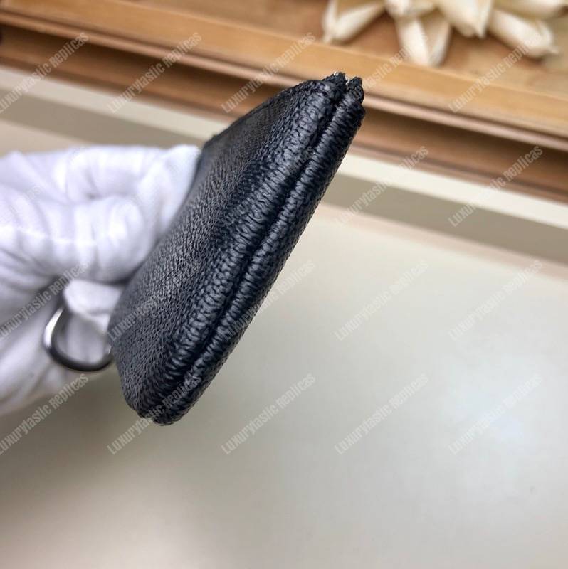 LV Pochette Cle Damier Graphite Cobalt