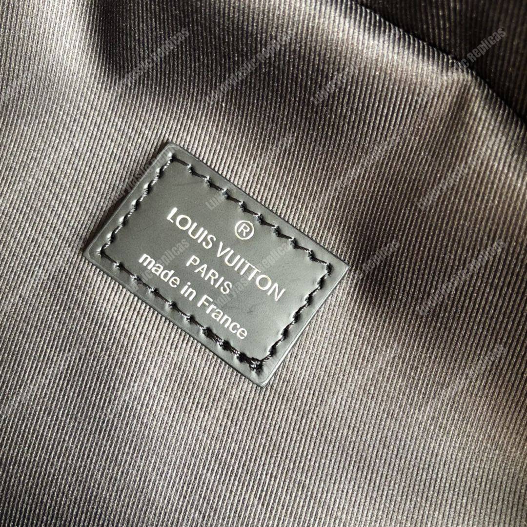 LV Josh Backpack Damier Graphite Canvas World-Map Print