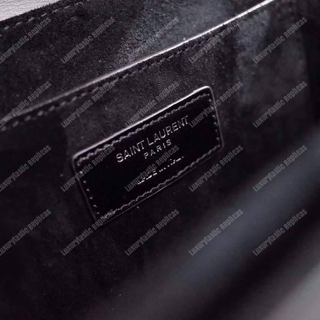 Saint Laurent Medium Bellechasse Black Leather