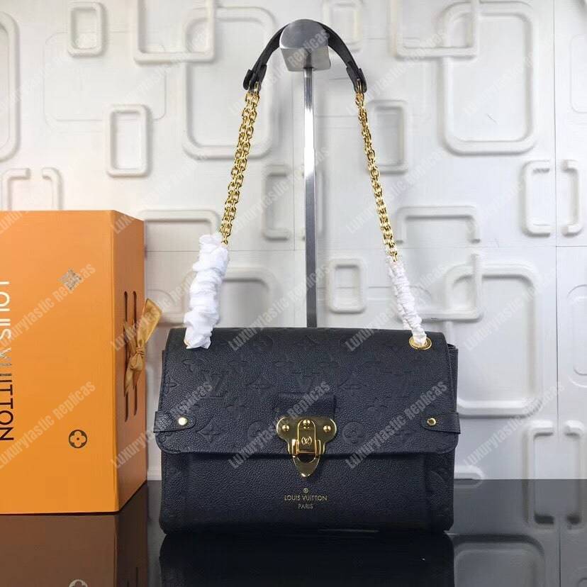 LV Vavin MM Monogram Empreinte Leather Noir