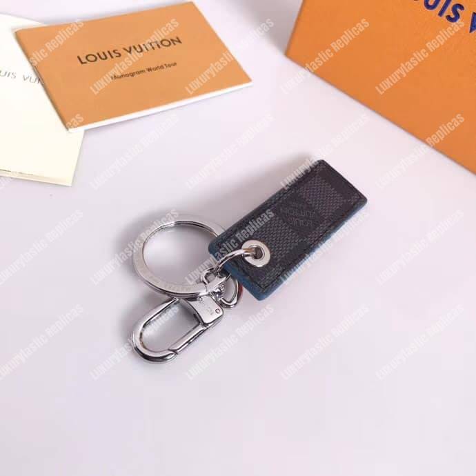 LV Epi Mix Bag Charm and Key Holder Orange