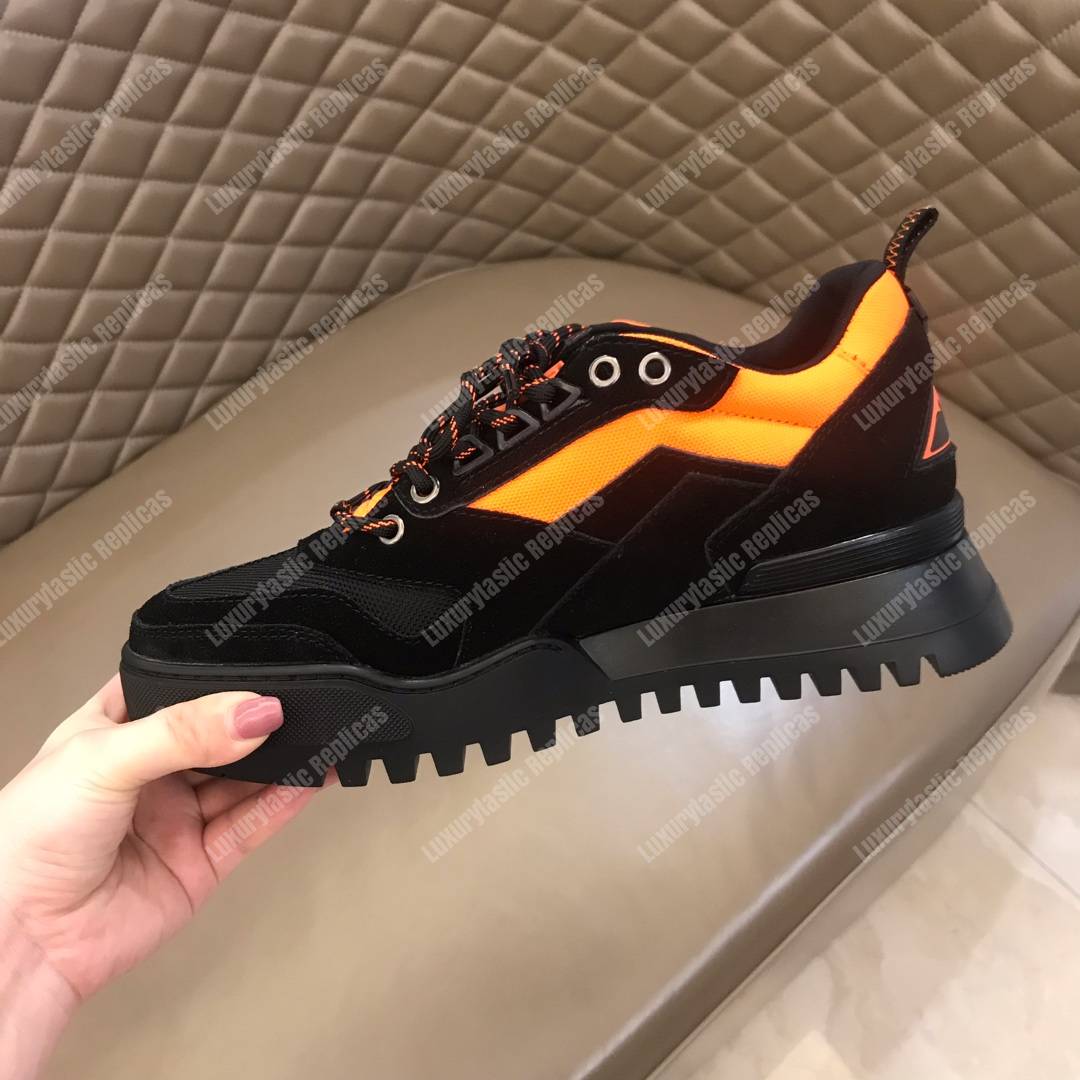 LV Hiking Trainers Orange