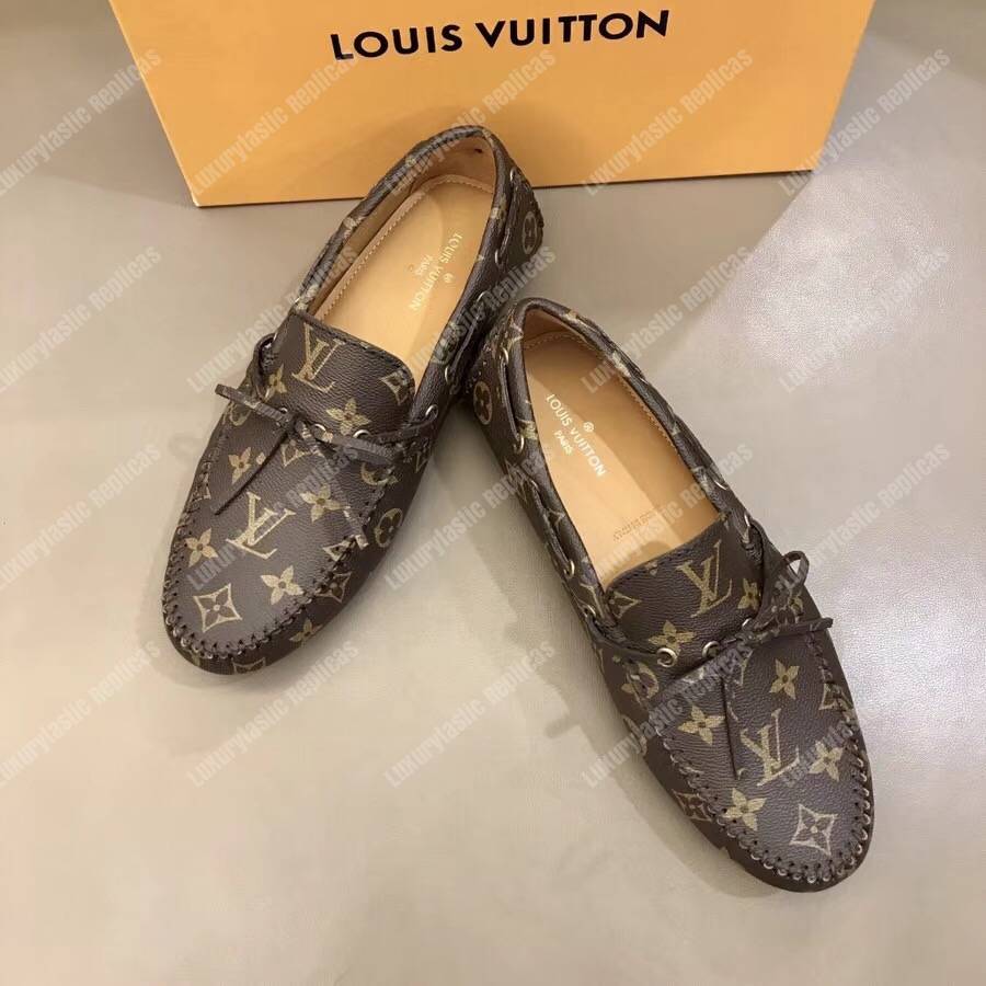 LV Arizona Moccasin Monogram