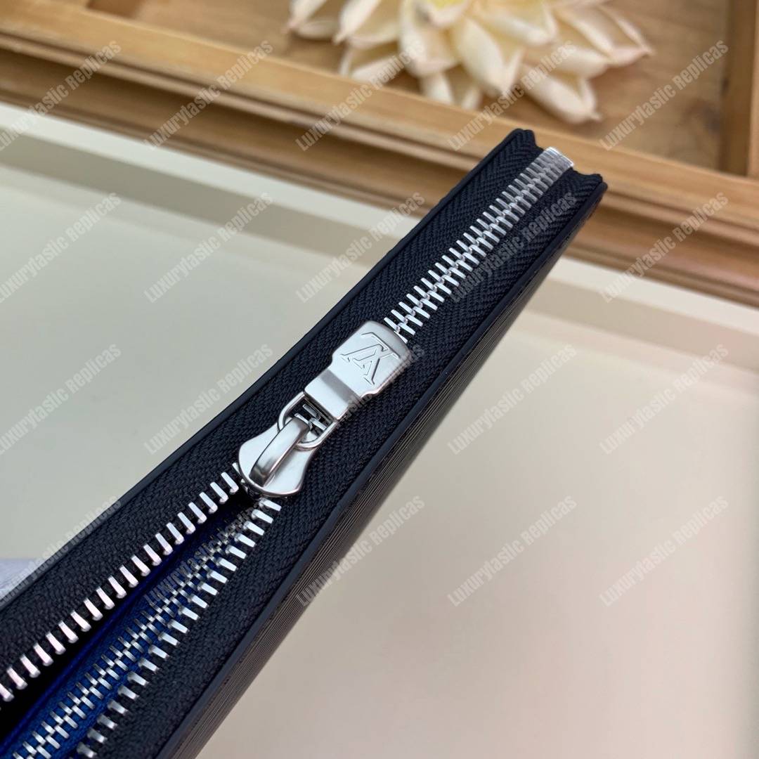 LV Zippy Organizer Epi Leather Damier Graphite
