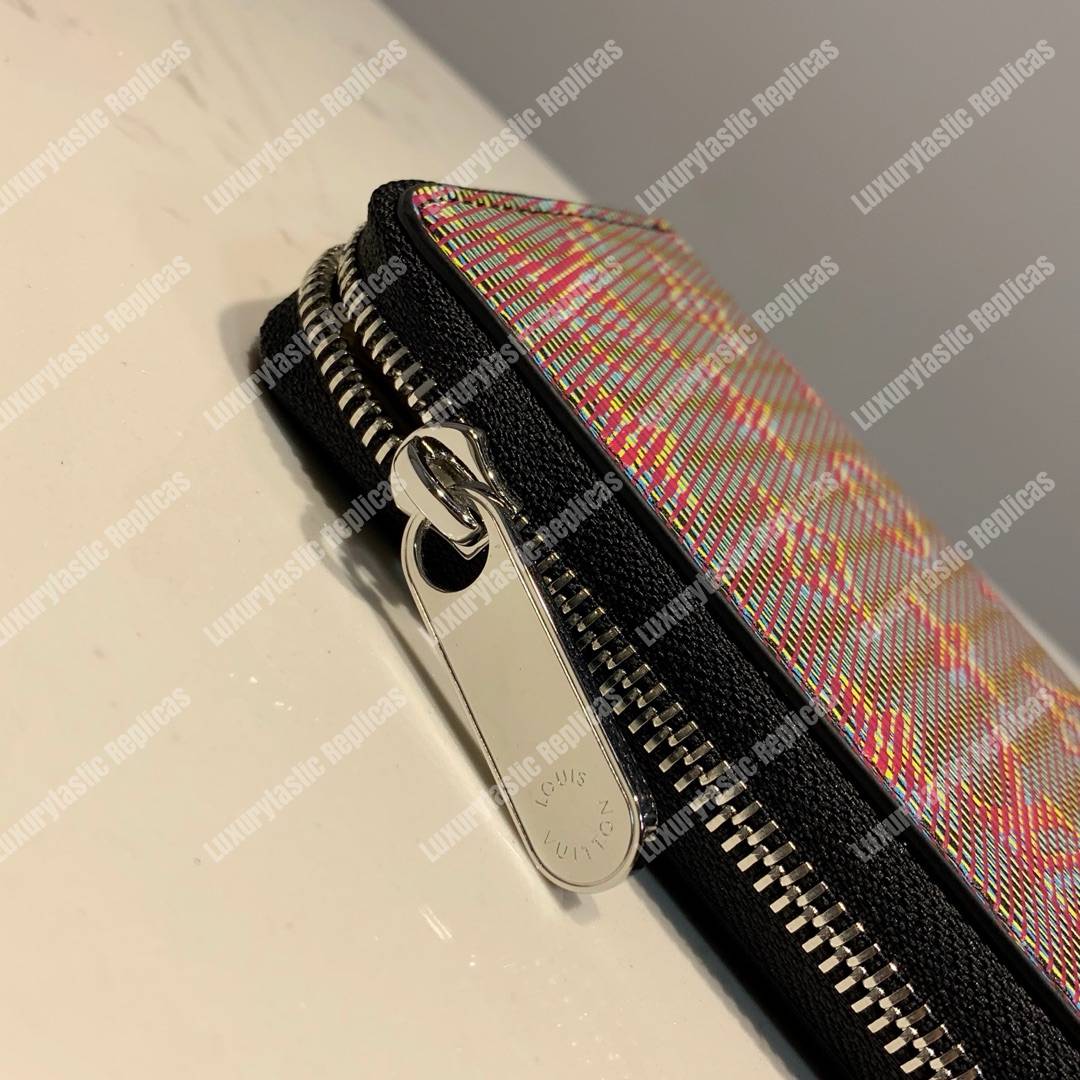 LV Zippy Wallet Monogram LV Pop motif Rose