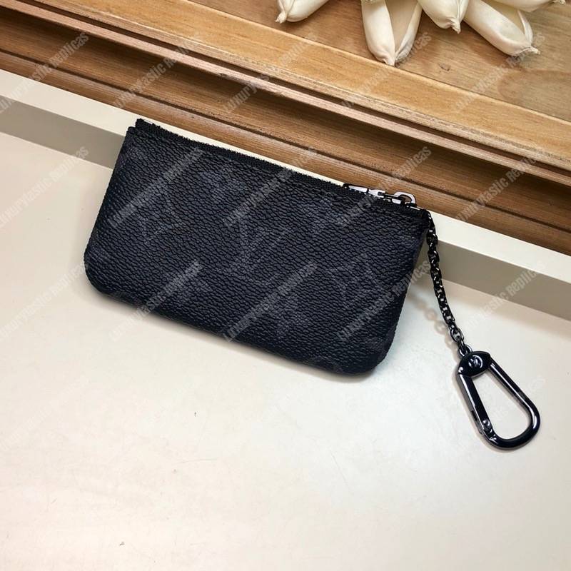 LV Key Pouch Monogram Eclipse