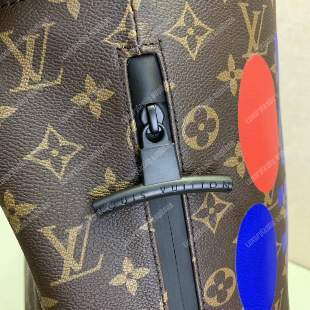 LV Chalk Backpack Monogram Marron