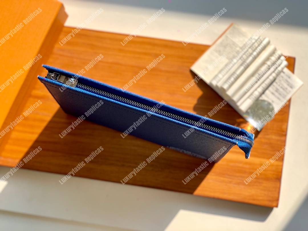 LV Pochette Voyage Cobalt Blue