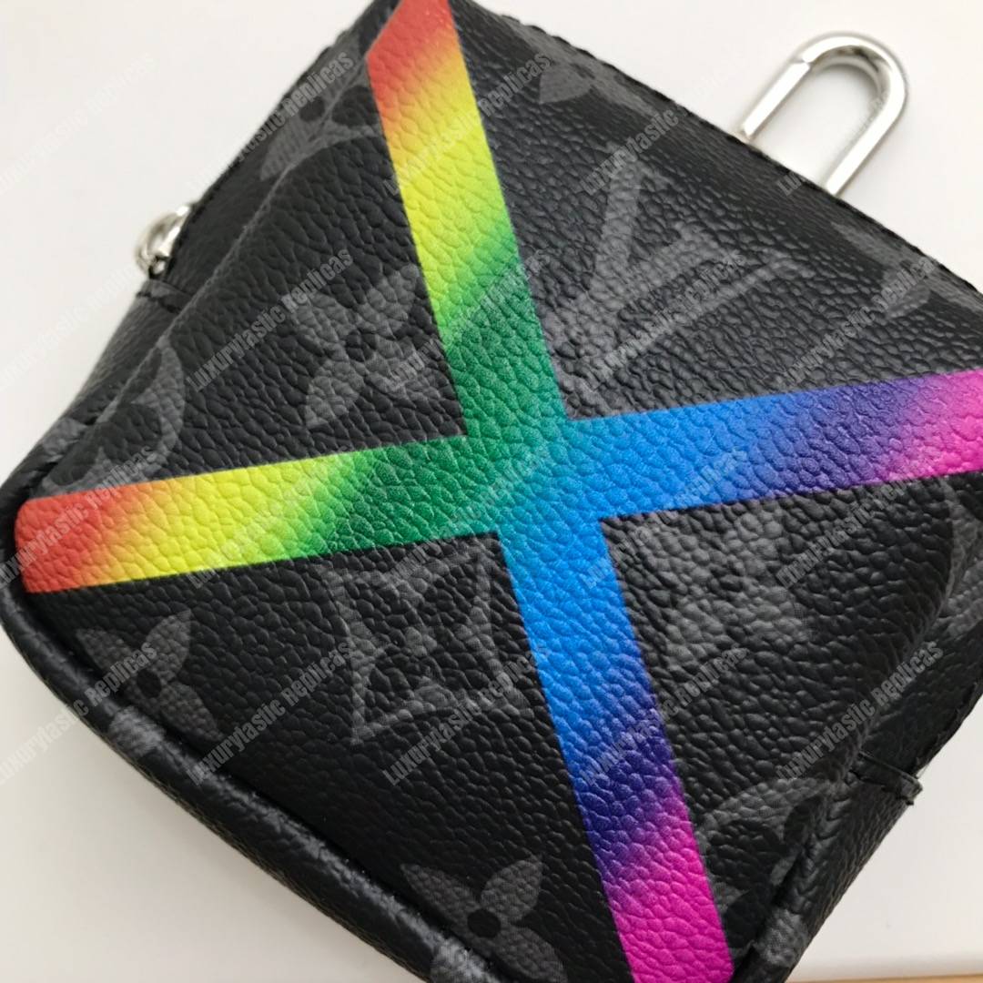 LV Box Pouch Bag Charm