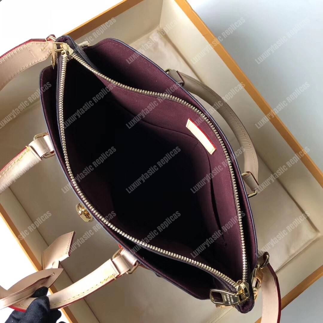 LV Flower Zipped Tote Pm Monogram canvas Beige