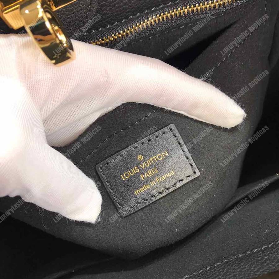 LV On My Side Calf Monogram Canvas Noir