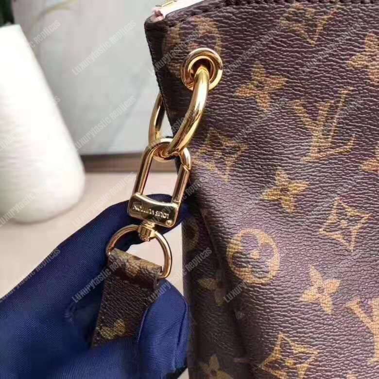 LV Pallas MM Rose Poudre Pink