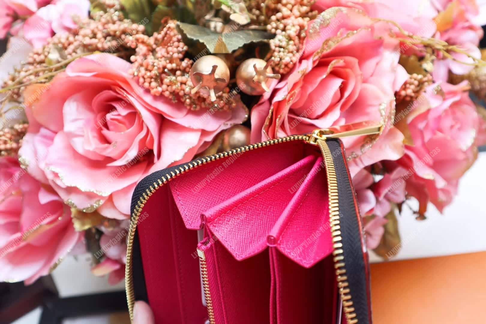 LV  Zippy Wallet Monogram Multicolore Canvas (Black)