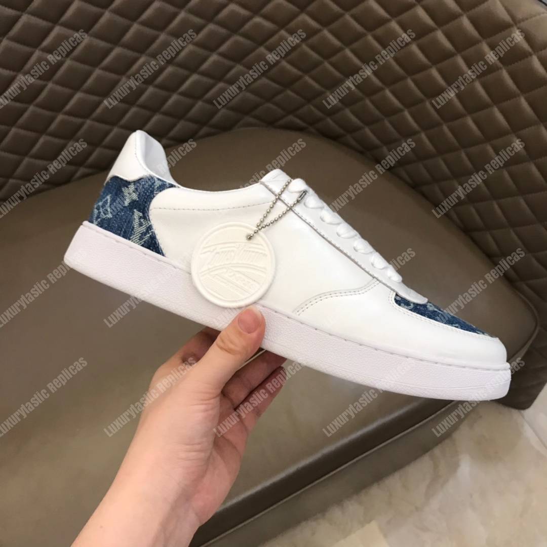 LV Rivoli Sneakers Monogram Blue