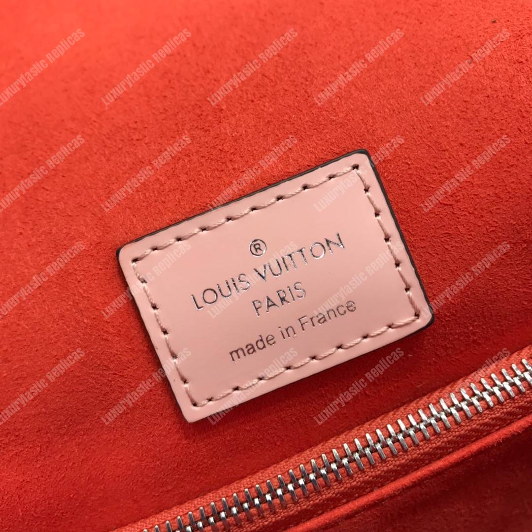 LV Grenelle MM Epi Leather Rose Ballerine