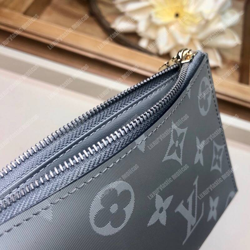 LV Alpha Pouch Monogram Satellite