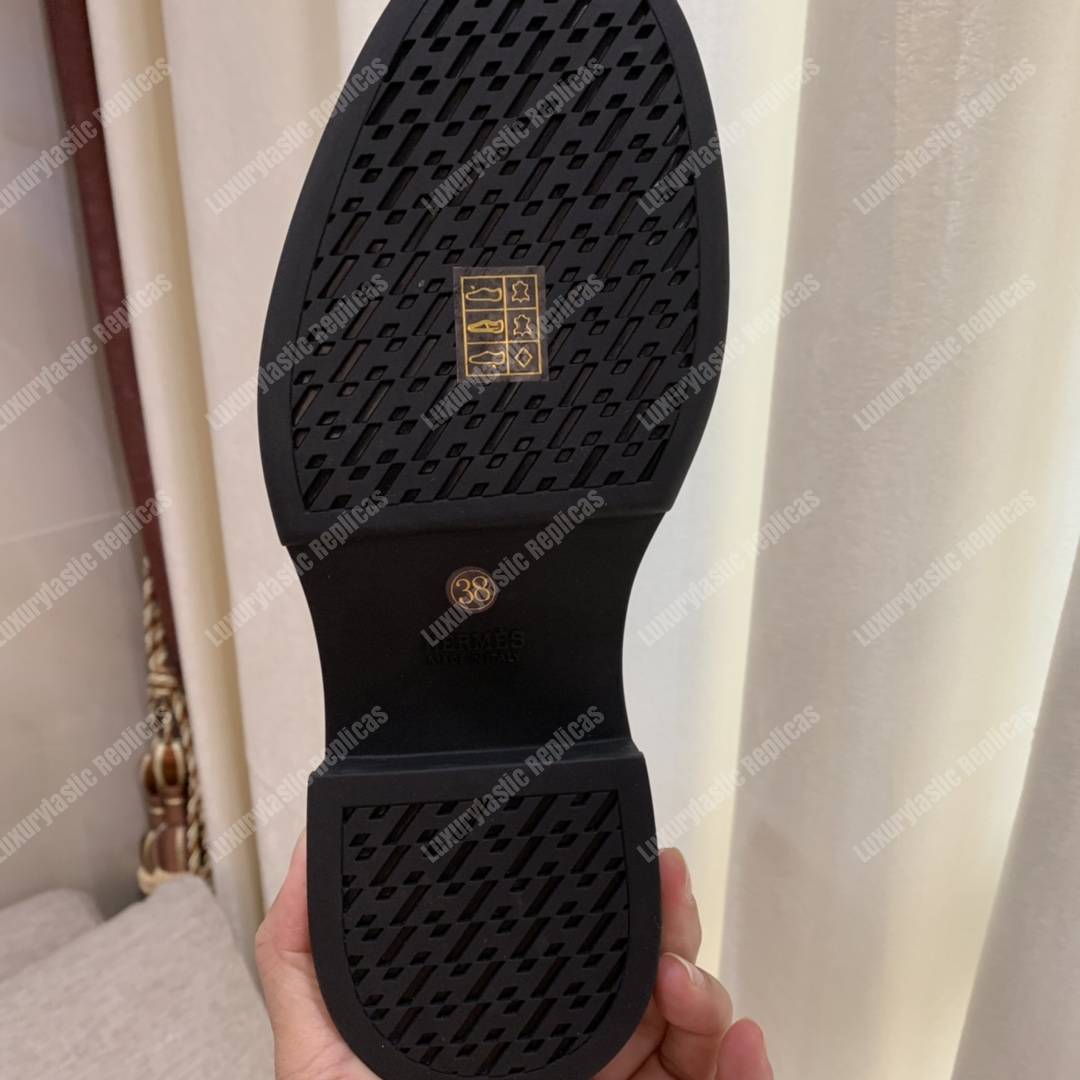 H**mes veo ankle boot black